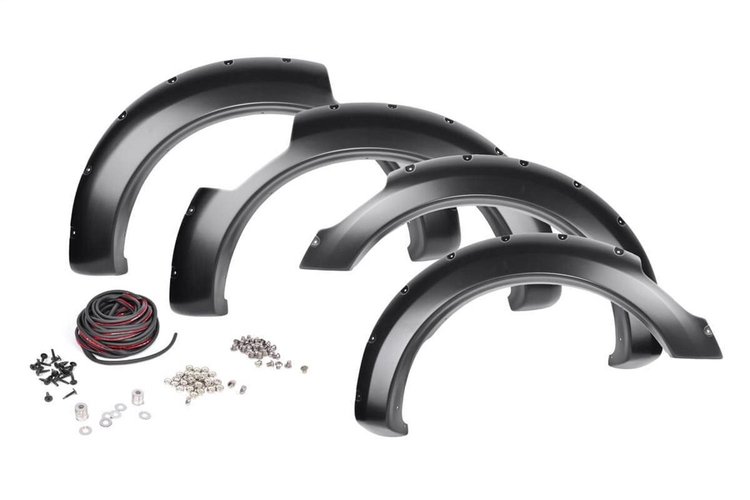 F-N101700 Pocket Fender Flares w/ Rivets
