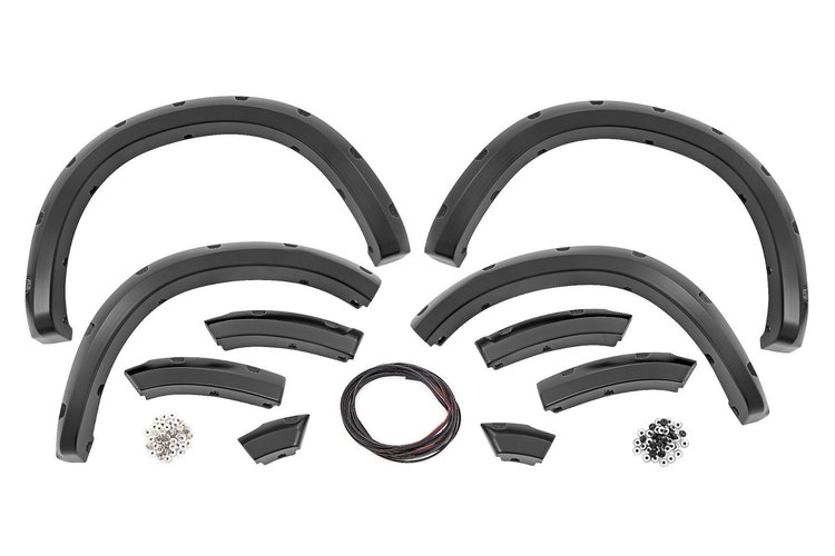 F-D10911B-PS2 Pocket Fender Flares, PS2 Bright Silver Metallic, Ram 1500 2WD/4WD (2009-2018 & Classic)