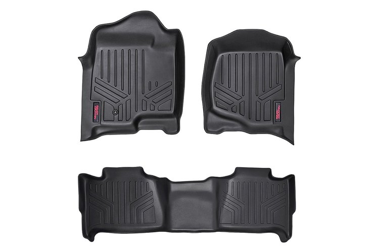 M-20715 Heavy Duty Floor Mats - Front and Rear Combo