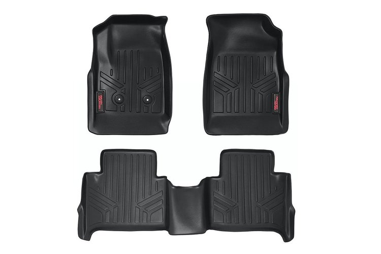 M-21513 Heavy Duty Floor Mats - Front and Rear Combo (Crew Cab Models)