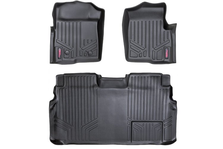 M-51112 Heavy Duty Floor Mats - Front and Rear Combo