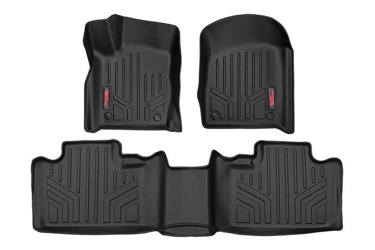 M-60300 Hvy Dty Flr Mts (F/R, 13-16 Jeep Grnd Cherokee WK2 w/Fctry Hook Styl Flrmt Conn)