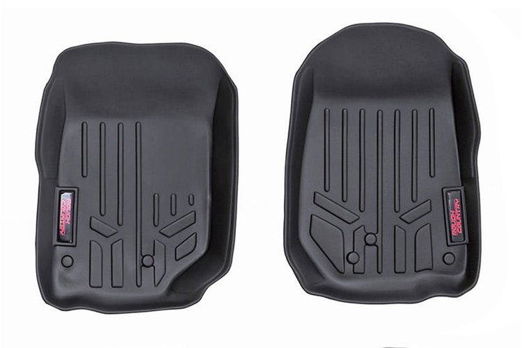 M-6142 Heavy Duty Floor Mats; Front; Polyethylene;