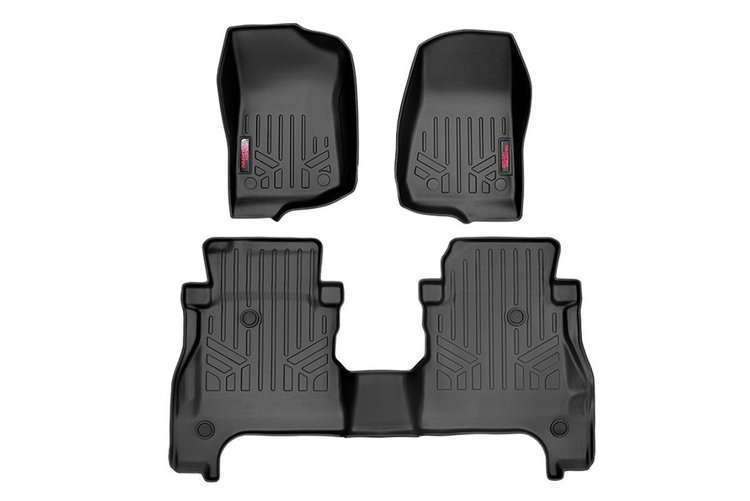 M-61501 Hvy Dty Flr Mts (F/R w/Under Seat Lockable Storage) - (2020 Gladiator JT)