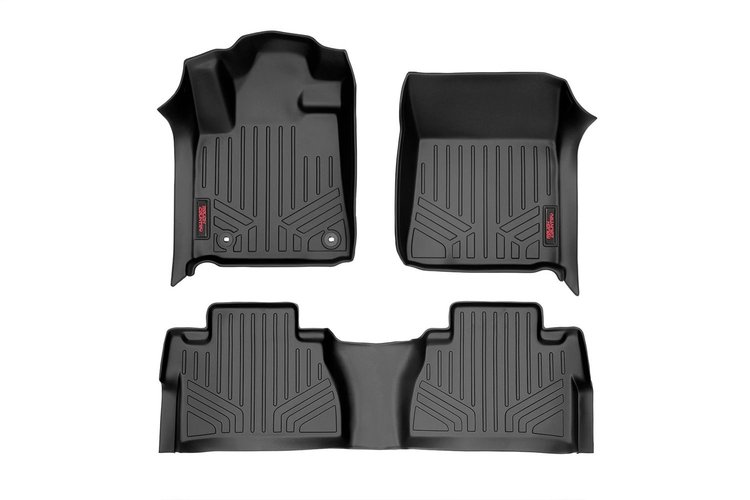 M-71770 Heavy Duty Floor Mats (Front/Rear Crew Max) - (14-20 Toyota Tundra)