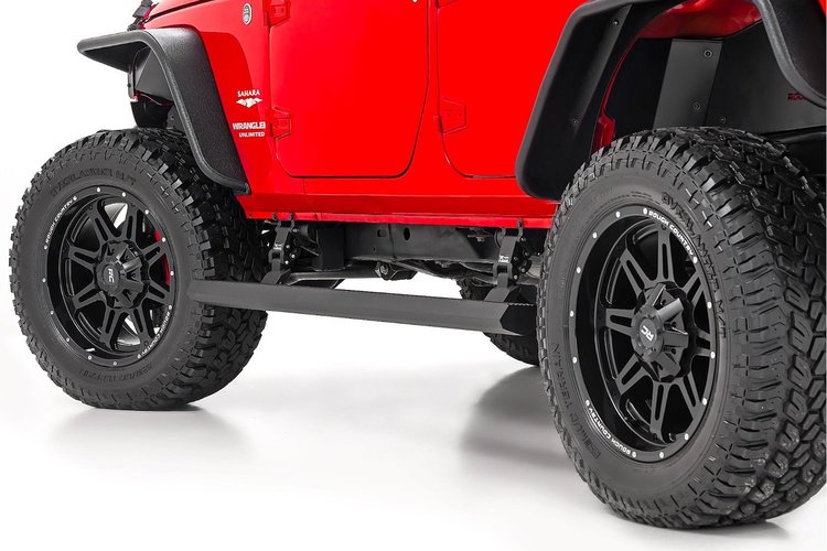 PSR610330 Power Running Boards, Dual Electric Motor, 4 Door, Jeep Wrangler Unlimited (07-18)