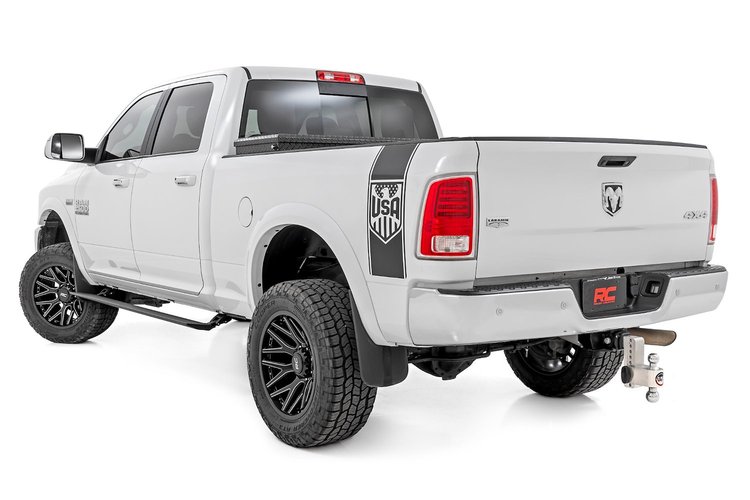 PSR9010 Lighted Power Running Boards Fits Select Ram 2500/3500 Crew Cab Trucks
