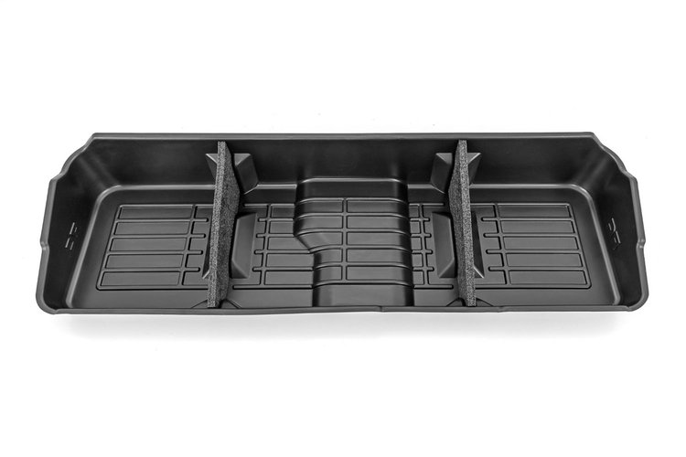 RC09001 Under Seat Storage Compartment; Custom-Fit; Crew Cab;