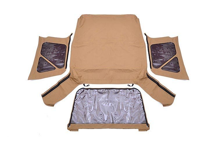 RC85020.70 Jeep Replacement Soft Top, Spice (97-06 TJ Wrangler Full Steel Doors)
