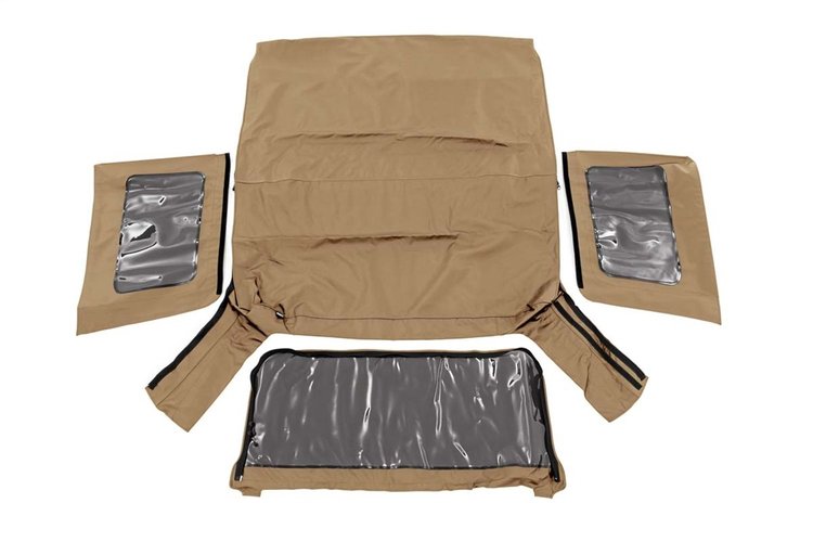 RC85460.70 Jeep Replacement Soft Top, Spice (10-18 Wrangler JK 2 Door)