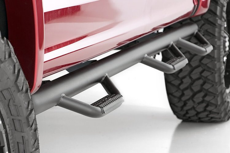 RCF1596CC-6 Wheel To Wheel Nerf Steps w/ Bed Access Steps (SuperCrew Cab Short Bed Models)