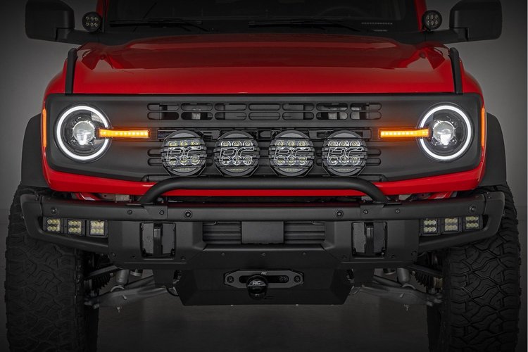RCH5500 DRL Halo LED Headlights, DOT Approved, Ford Bronco