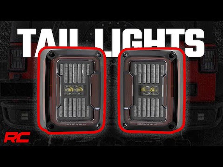 RCH5800 Tail Lights; LED; Waterproof; Heat Resistant;