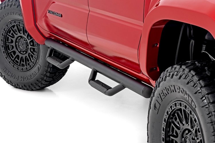 RCT2480CC Nerf Steps, Cab Length, Double Cab, Toyota Tacoma 2WD/4WD
