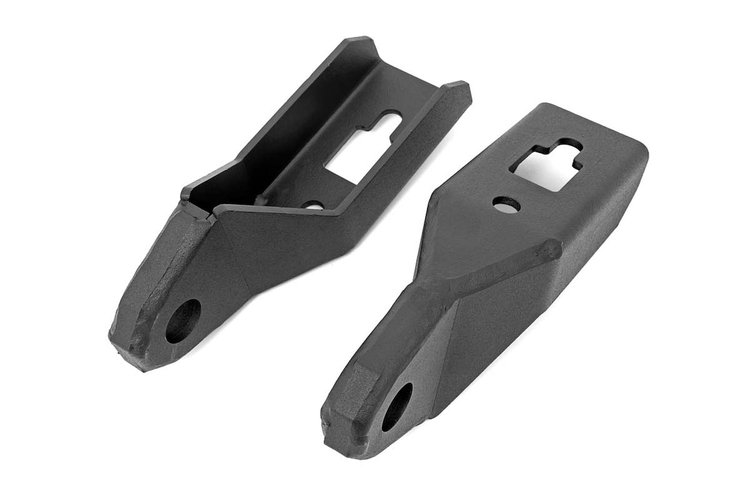 RS150A Tow Hook To Shackle Conversion Kit; Brackets;