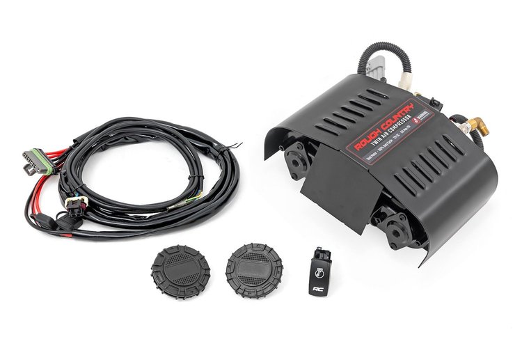 RS205A Twin Motor Air Compressor Kit, 12 Volt, 6.16 CFM