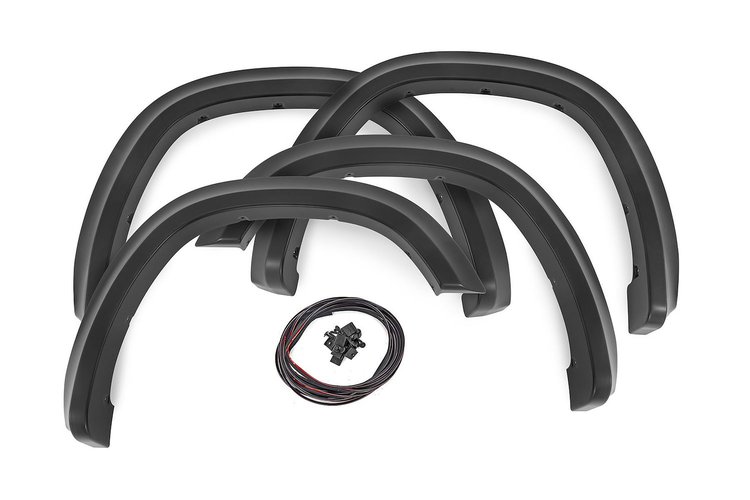 S-D10914-PR4 Sport Fender Flares, PR4 Flame Red, Ram 1500 2WD/4WD