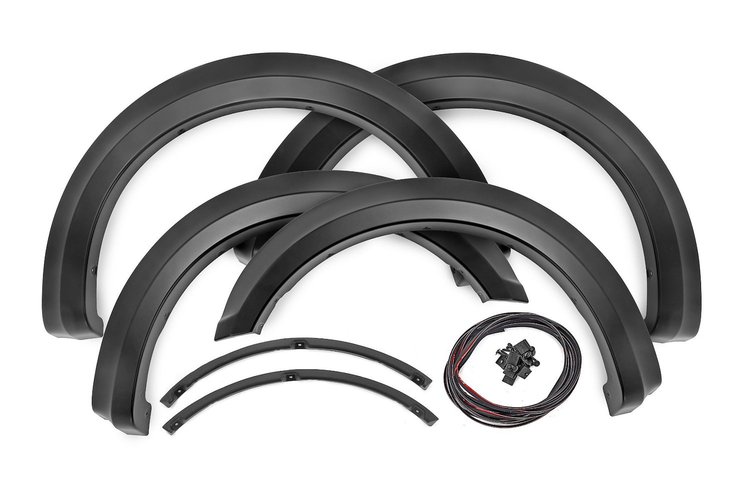 S-F11811-E2 Fender Flares, Sport, E2 Magma Red, Ford F-150 2WD/4WD (2018-2020)