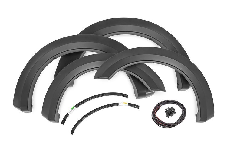 S-F21112-TB Fender Flares, Sport, TB Lithium Gray, Ford F-250/F-350 Super Duty (17-22)