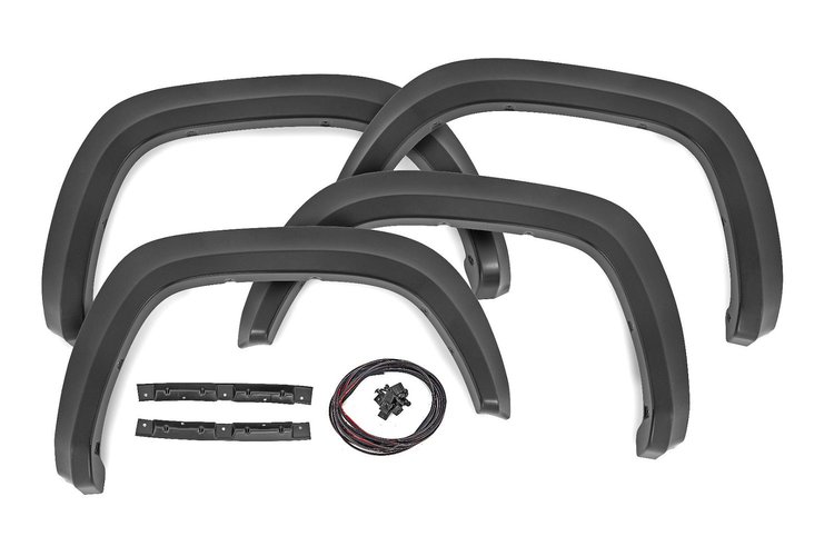 S-T11621-1D6 Fender Flares, Sport, 1D6 Silver Sky Metallic, Toyota Tacoma (16-23)