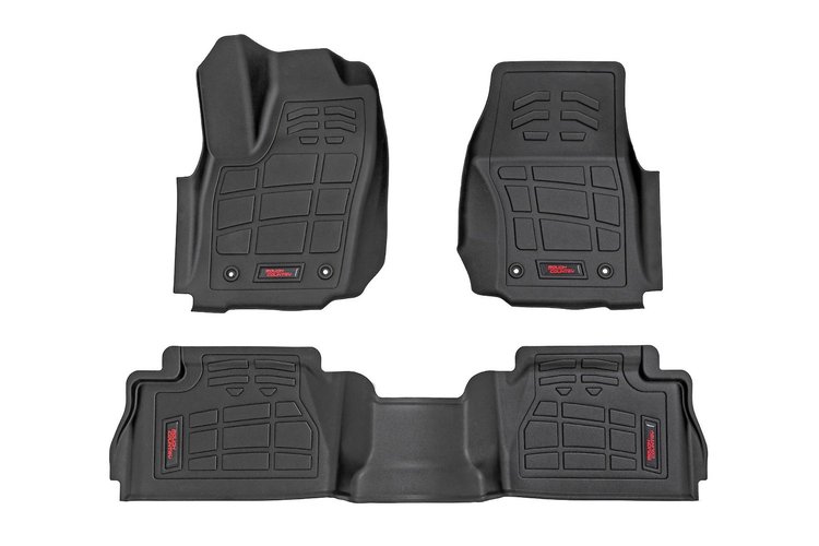 SM71224 Sure-Fit Floor Mats, Front & Rear, Crew, Toyota Tacoma 2WD/4WD