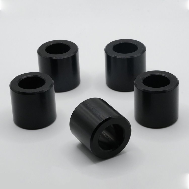 LN-59B Billet Aluminum Lug Nut Spacers, 1-1/8 in. [Black]
