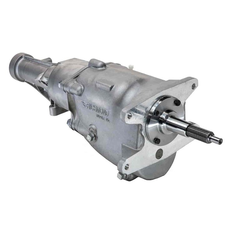 Ford Super T-10 4-Speed Transmission First to Fourth: 2.43, 1.61, 1.23, 1.00 (2.55 Reverse)