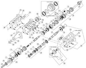 4th Gear Bearing View N/A