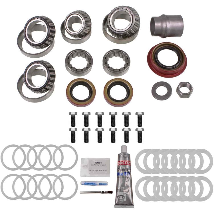 Excel; Mega Ring And Pinion Install Kit; GM 12B Car; Incl. AxleSeals/AxleBrngs/CvrGskt/Bolts/Washers