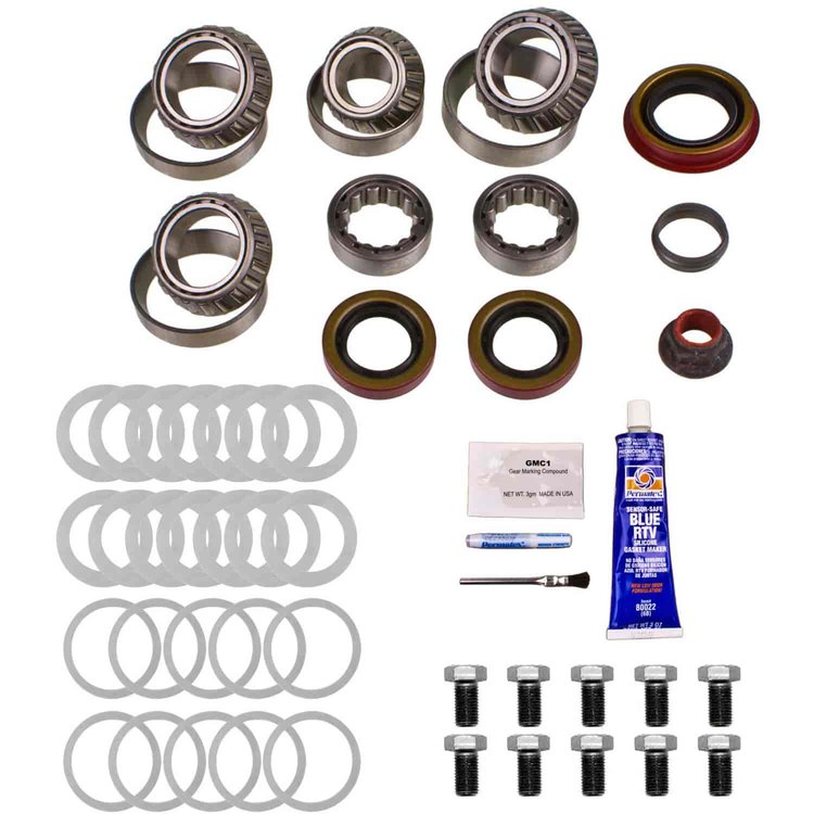 Excel; Mega Ring And Pinion Install Kit; Ford 8.8in.; Incl. AxleSeals/AxleBrngs/CvrGskt/Bolts/Washer