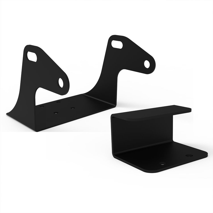 100046 Magnum Chase/Tire Rack Accessory, Black Textured Alloy Steel, Off-Road Floor Jack Mounting Bracket