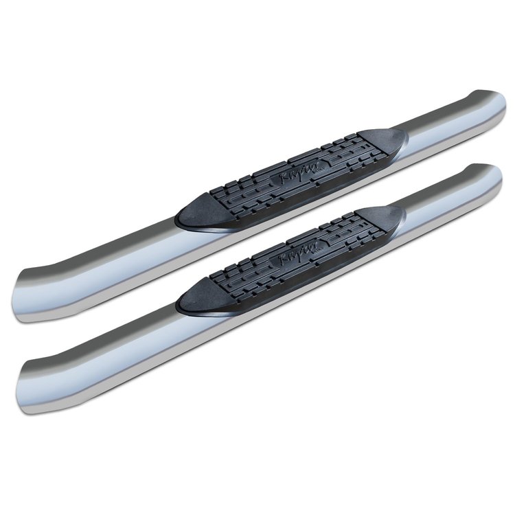1602-0246 Raptor Series 5 in OE Style Curved Oval Steps, Polished Stainless Steel, Fits Select Dodge Ram 2500/3500 Regular Cab