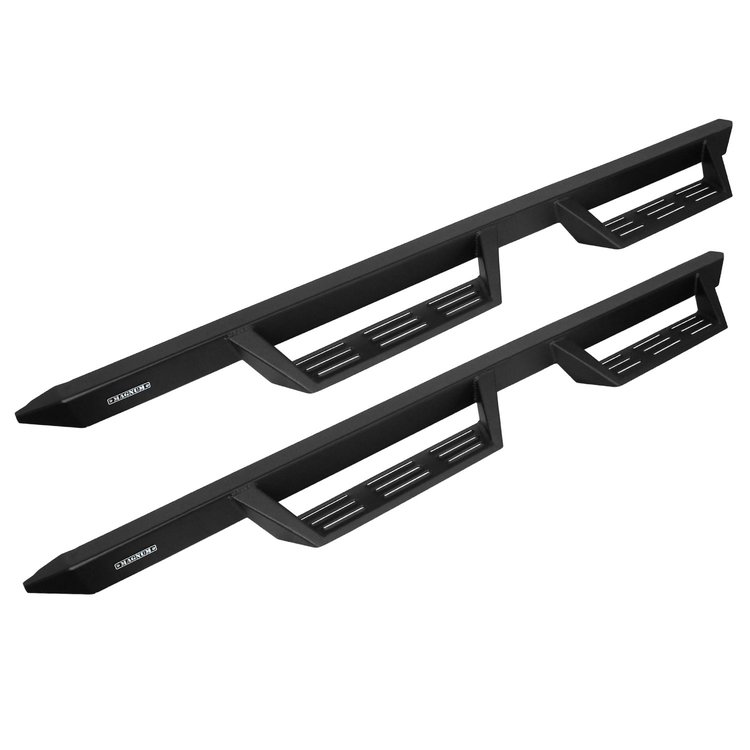 GTS71JP Magnum RT Gen 2 Drop Steps, Black Textured Alloy Steel, 07-18 Jeep Wrangler JK/JKU 4-Door