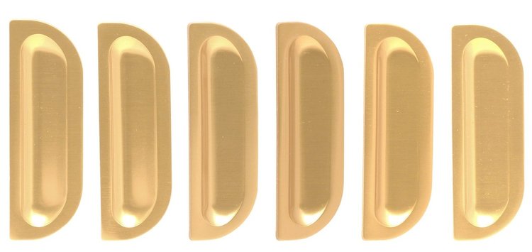 DC-530 Fender Louver Set, 1957 Chevy [Gold Anodized Aluminum]