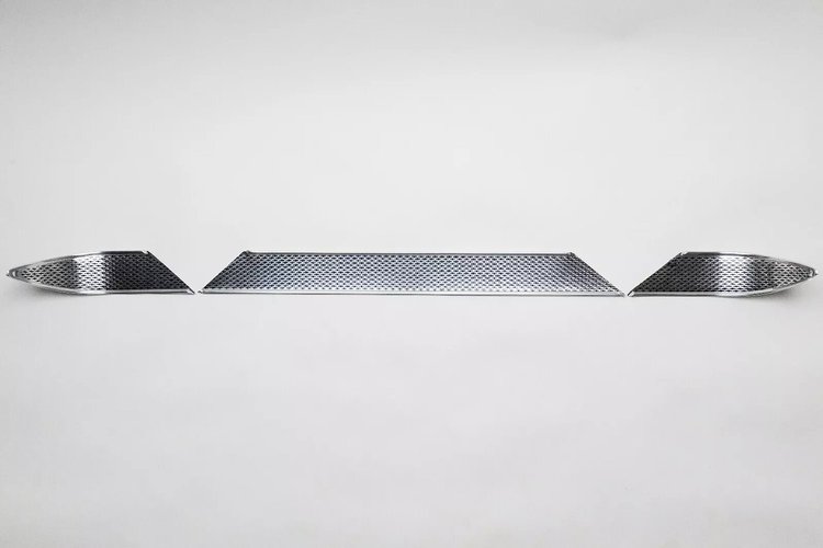 DT55-110 Dash Trim Set 1957 Chevy Tri-Five, W/O Holes [Polished]