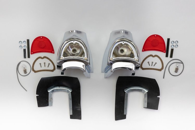 SB-07 Taillight Assemblies, 1957 Chevy, Pair