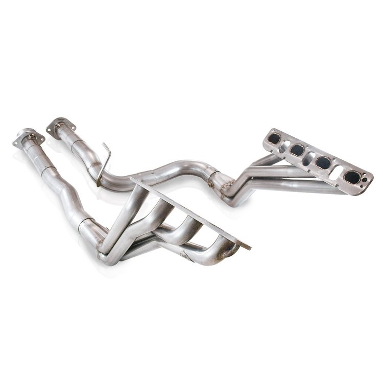 2006-2010 Jeep SRT8- RT Headers with 1.875 D shaped primary tubes and 3 slip fit collector 3 lead pi