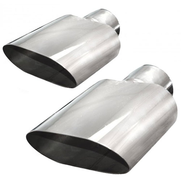 781250 Big Oval Tips - 35 Degree Angle Cut - Inlet: 2.5"