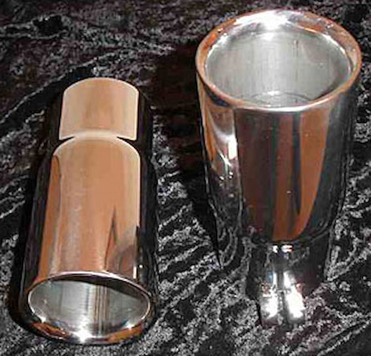 791300 Tip Double Wall - Straight Cut Inlet: 3"