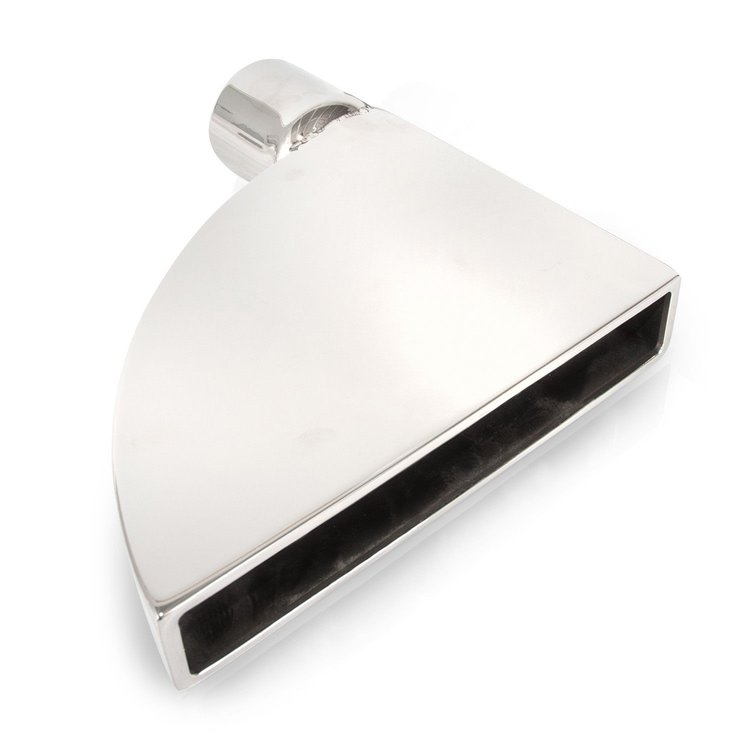 811300 Exhaust Tail Pipe Tip, Universal, Straight Boxxter Tip W/O Grate 3" Inlet