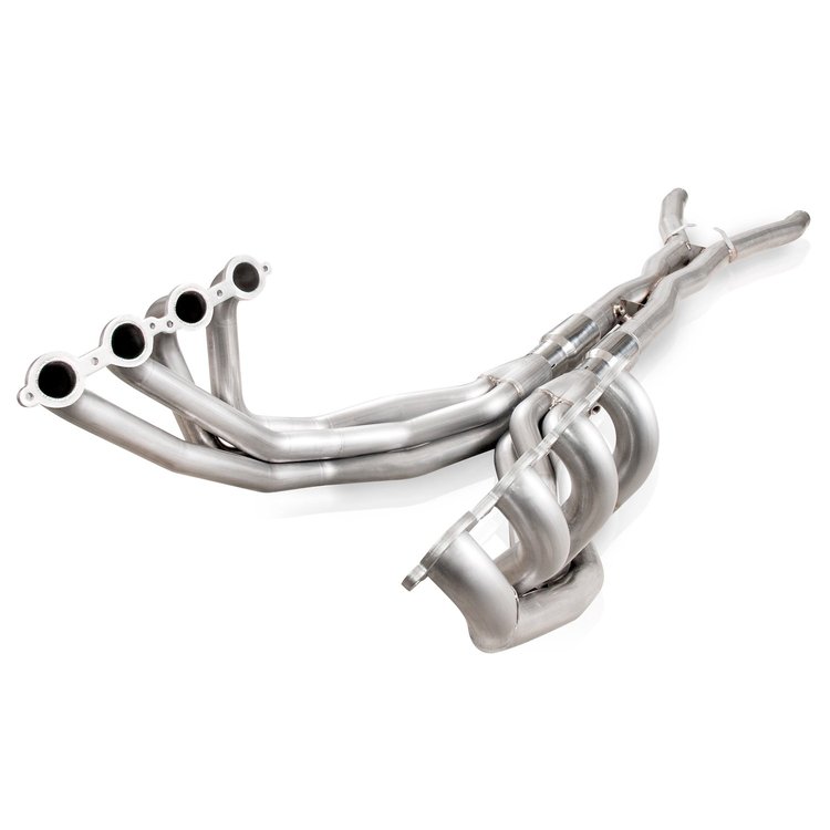 C6092HCAT Exhaust Header Pipe Kit, 2009-2013 Chevy Corvette C6 6.2L & 7.0L, Headers 2" With Catted Leads Factory Connect