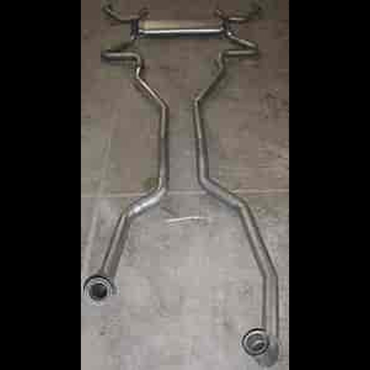 Manifold-Back Exhaust System 1967-68 BB Camaro