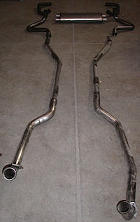 Header-Back Exhaust System 1967-68 BB Camaro