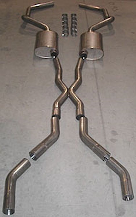 Header-Back Exhaust System 1967-69 SB/BB Camaro