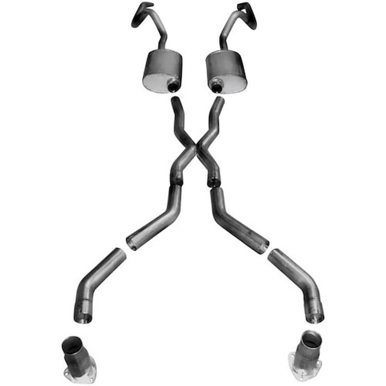 Hot Rod Exhaust System 1967-1969 Camaro Small Block/Big Block