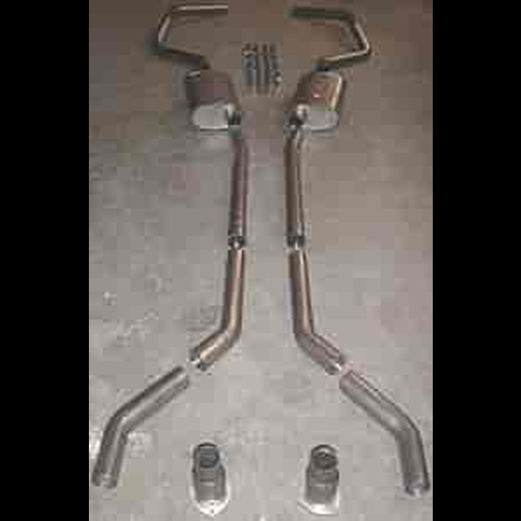 Header-Back Exhaust System 1967-69 SB/BB Camaro