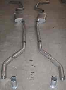 Header-Back Exhaust System 1967-69 SB/BB Camaro