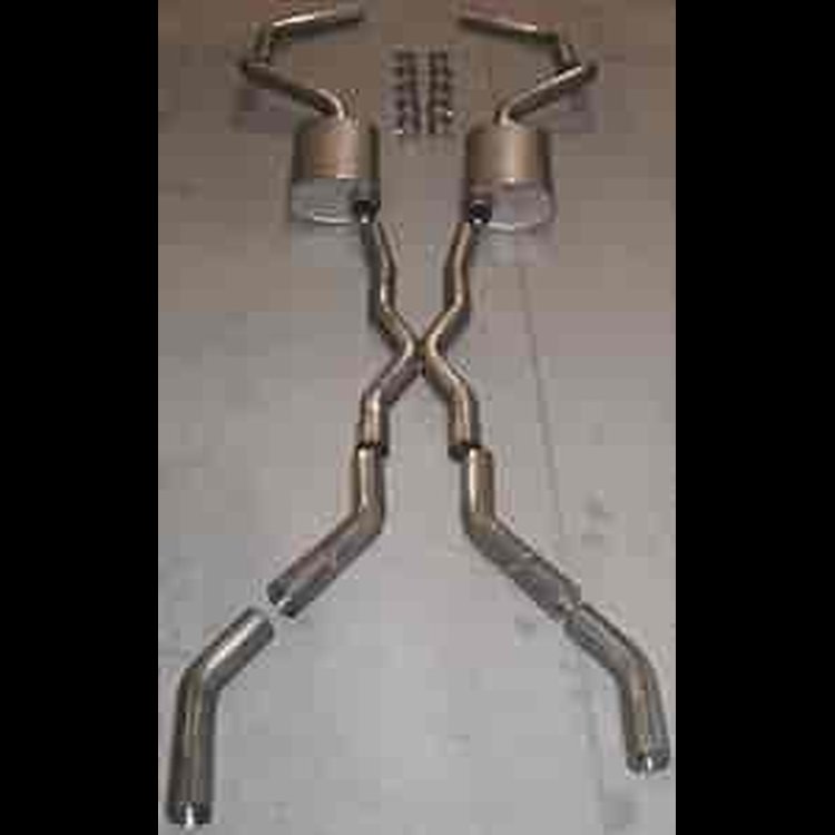 Header-Back Exhaust System 1967-69 SB/BB Camaro