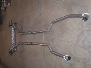 Manifold-Back Exhaust System 1967-68 Small-Block Camaro