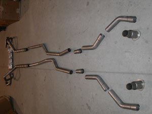 Header-Back Exhaust System 1967-68 Small-Block Camaro